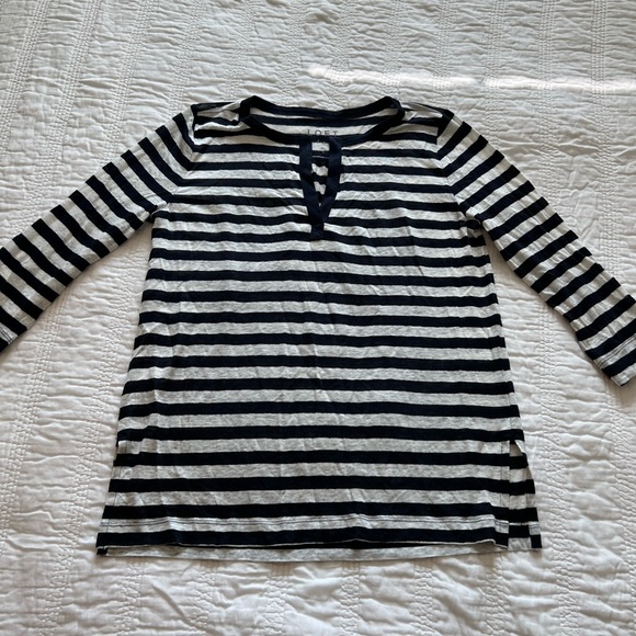 New without a tag  LOFT 100% Linen top size small - Picture 1 of 7